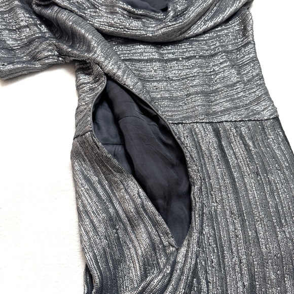 Rachel Comey sz 10 Asti Dress All Over Sequin One Shoulder - Picture 9 of 12